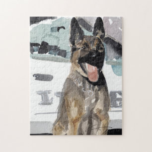 Polizei K-9 Puzzlespiel