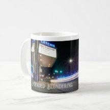 Polizei Langzeitbelichtungs-Tasse