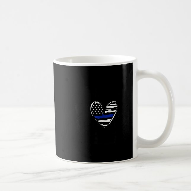 Polizei-Mutter wie eine normale Mutter Polizeibeam Kaffeetasse (Rechts)