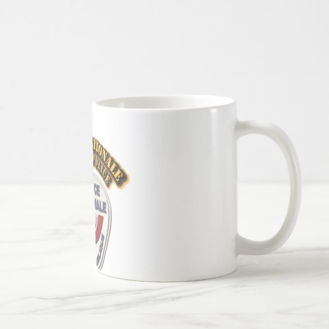 Polizei Nationale Frankreich Polizei mit Text Kaffeetasse (Rechts)