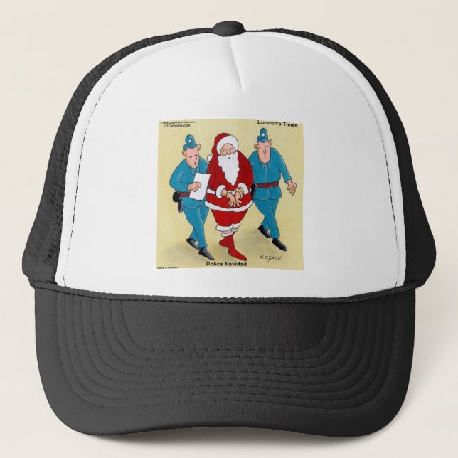 Polizei Navidad: Santa's war sehr schlecht Truckerkappe (Vorderseite)