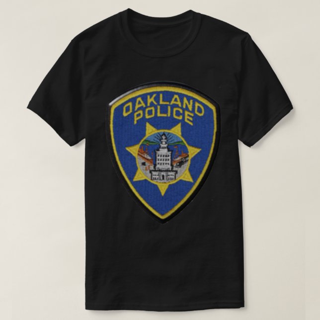 Polizei Oakland T-Shirt (Design vorne)
