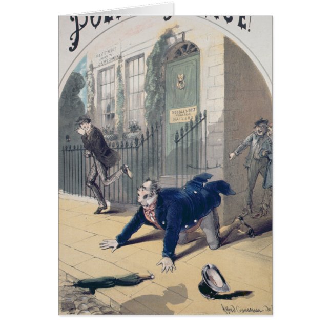 Polizei! Polizei! Lied-Bucheinband, c.1865 (Vorne)