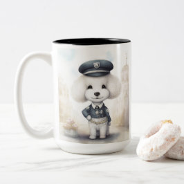 Polizei Polizei...Recht und Ordnung Zweifarbige Tasse