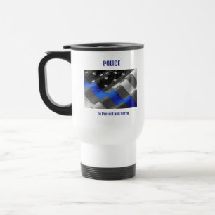 Polizei Reisebecher