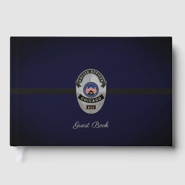 Polizei-Ruhestands-Gästebuch Gästebuch (Vorderseite)