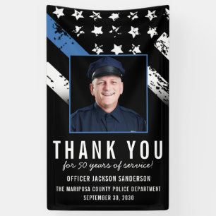 Polizei-Ruhestandsfeier-Foto Banner