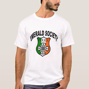 Polizei-Smaragd-Gesellschaft T-Shirt