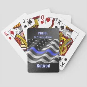 Polizei Spielkarten