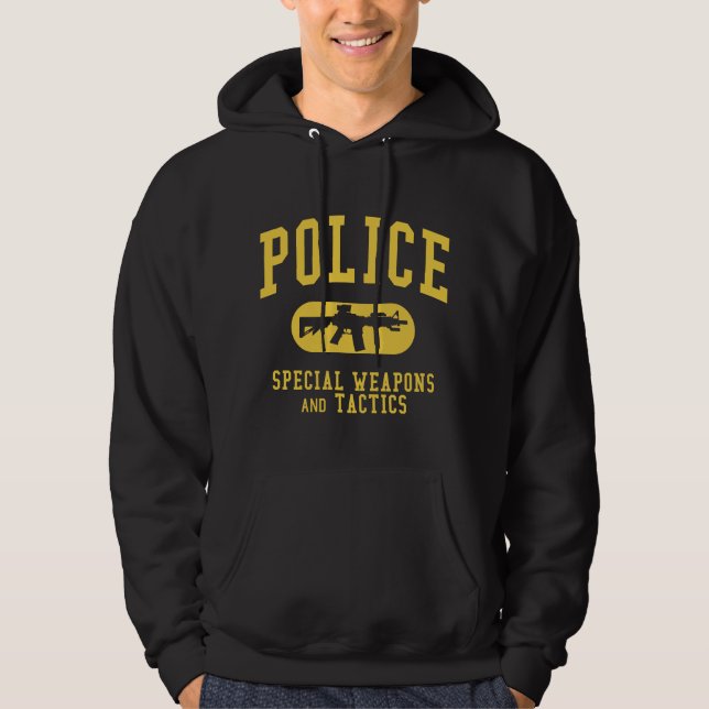 Polizei-SWAT-Team Hoodie (Vorderseite)
