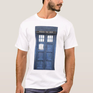 Polizei-Telefonzellen-T-Shirt T-Shirt