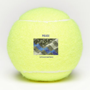 Polizei Tennisbälle