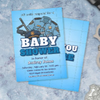 Polizei-Themen-Baby-Party