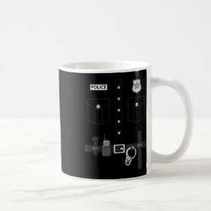 Polizei Uniformes Halloween Kids Boys 1 Kaffeetasse
