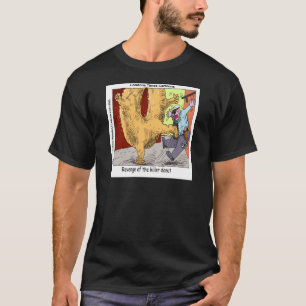 Polizei Vs Donut Lustiger Cartoon T-Shirt