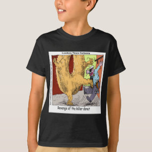 Polizei Vs Donut Lustiger Cartoon T-Shirt