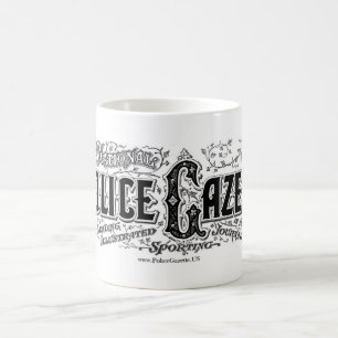 Polizei-Zeitungs-Tasse Kaffeetasse