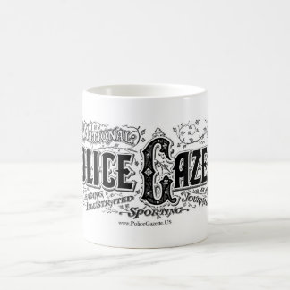 Polizei-Zeitungs-Tasse Kaffeetasse