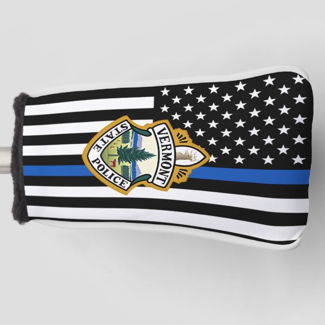 Polizeiabteilung Maßgeschneiderte Logo Rechtsdurch Golf Headcover (Vorderseite)