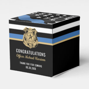 Polizeiakademie Glückwunsch Graduierungspartei Geschenkschachtel