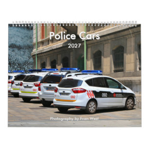 Polizeiautos 2027 Kalender
