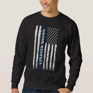 Polizeibeamte der Polizei für die Polizei der US-F Sweatshirt