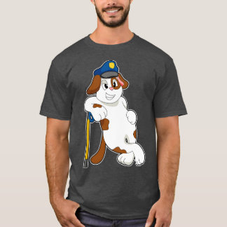 Polizeibeamte des Hundes T-Shirt