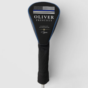 Polizeibeamte  Dienstzeitalter Schwarz Golf Headcover