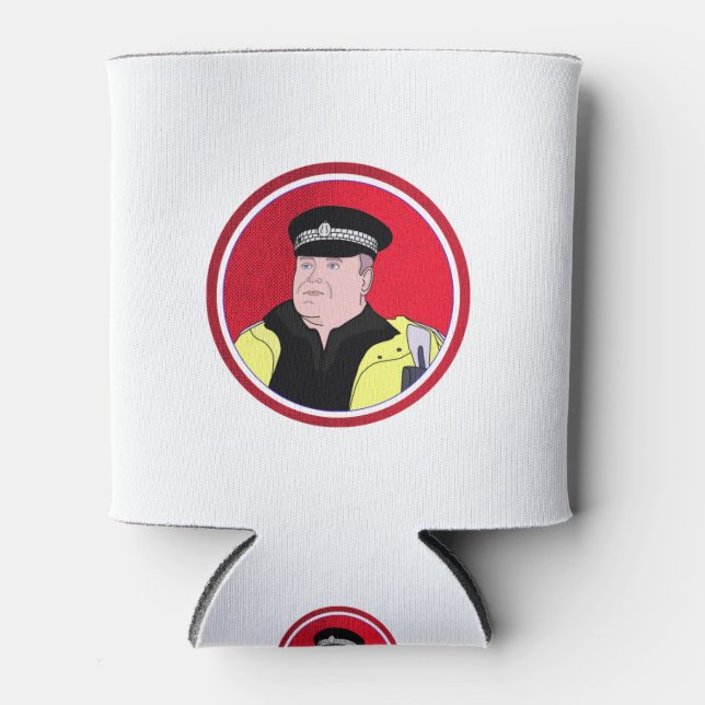 Polizeibeamte Dosenkühler (Vorderseite)