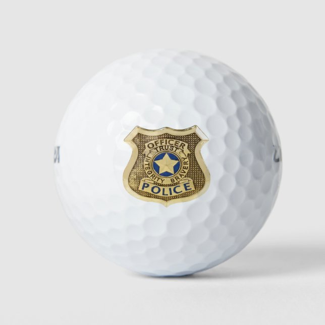 Polizeibeamte Golfball (Vorderseite)