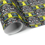 Polizeibeamte, hässlicher Weihnachtspulli Geschenkpapier<br><div class="desc">Polizist hässlichen Weihnachtspulli. Fantastische Geschenke für Polizeifreunde,  Mitarbeiter und Familienmitglieder und für Weihnachten-Partys.</div>