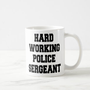 Polizeibeamte Kaffeetasse