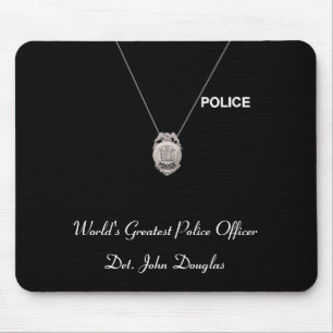 Polizeibeamte Mousepad