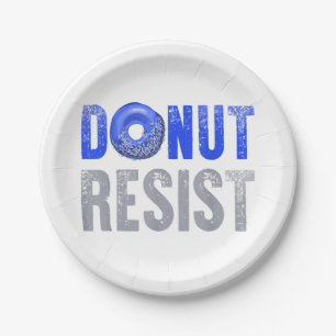 Polizeibeamte Shirt Thin Blue Line Donut Resist J Pappteller