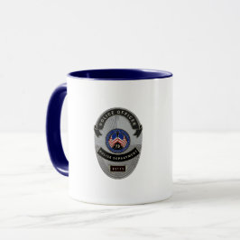 Polizeibeamte Tasse