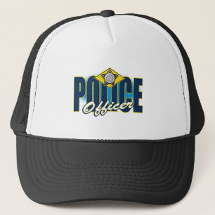 Polizeibeamte Truckerkappe