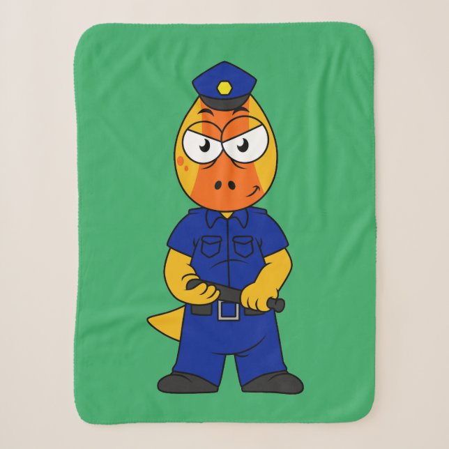 Polizeibeamte von Pachycephalosaurus. Sherpadecke (Vorderseite)