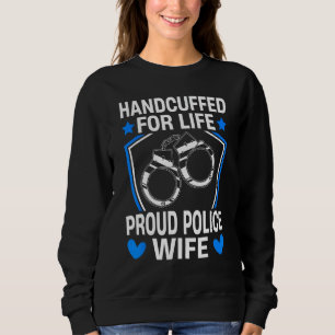 Polizeibeamter der Polizei für die Ehefrau der Han Sweatshirt