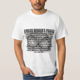 Polizeibeamter Gebet T-Shirt