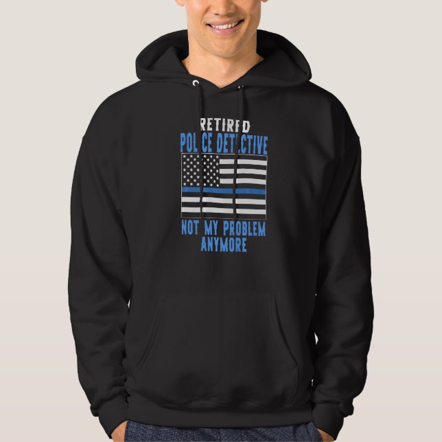 Polizeibeamter Hoodie (Vorderseite)