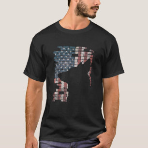 Polizeibeamter K9 Hundeschüssel PD Amerikanische  T-Shirt