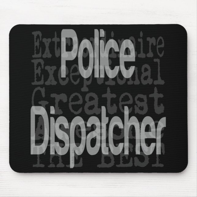 Polizeibeamter Mousepad (Vorne)