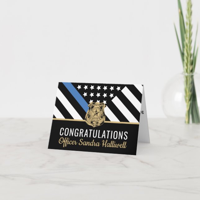 Polizeibeamter - Strafvollzug Karte (Vorderseite)