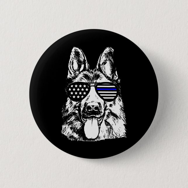 Polizeichef Button (Vorderseite)