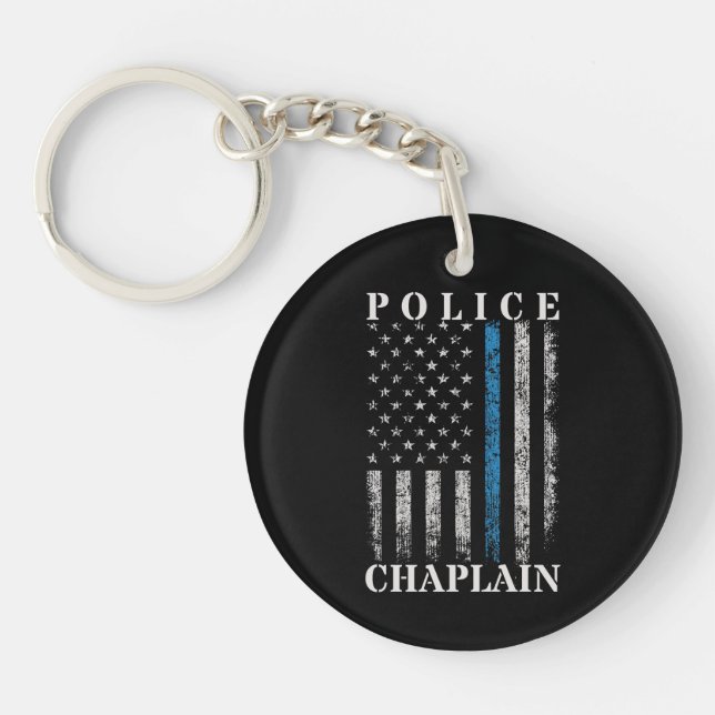 Polizeichef Chaplain Schlüsselanhänger (Vorderseite)
