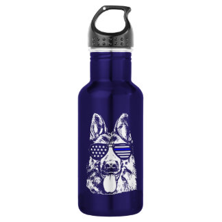 Polizeichef Edelstahlflasche
