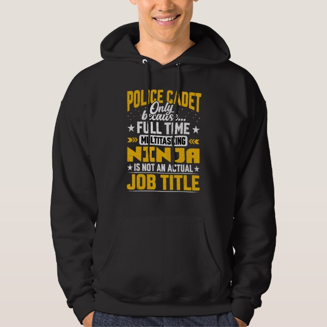 Polizeichef Hoodie (Vorderseite)
