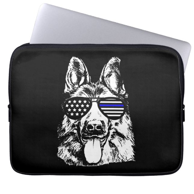 Polizeichef Laptopschutzhülle (Vorderseite)