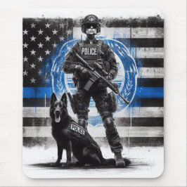 Polizeieinheit K9 Mousepad