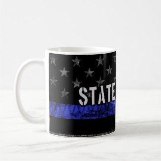 Polizeiflagge des Staat in Not Kaffeetasse